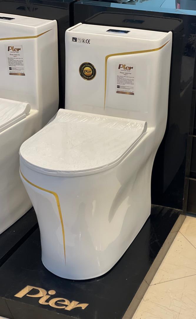 تصویر  توالت فرنگی pier مدل 1301 سفید